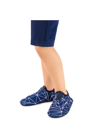 Kiko Kids Prizma Havuz Plaj Erkek Çocuk Deniz Ayakkabısı 7515 Lacivert - Beyaz Lacivert - Beyaz