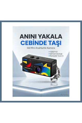 Buradabulabilirsin G6 Thumb Camera Mini 1080p Hd Video Kayıtlı Retro Tasarım Taşınabilir Mini Dijital Kamera Bbz