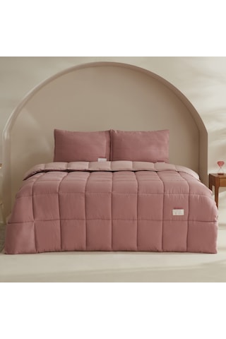 Karaca Home Relax Tek Kişilik Comfort Set/uyku Seti Pudra Pudra