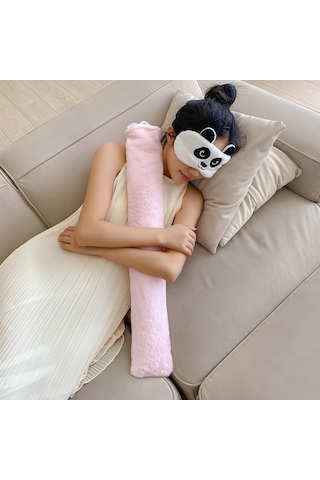 Peluş Kılıflı Uzun Sıcak Su Torbası 76 Cm - Yumuşak Dokulu 2500 Ml Kapasiteli Torba Çok renkli