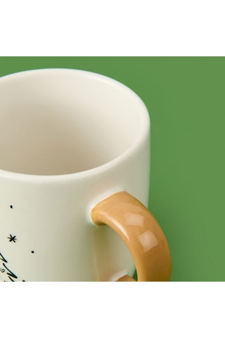 Excellent Houseware Ağaç Desenli Kupa - Kahverengi - 330 Ml Kahverengi