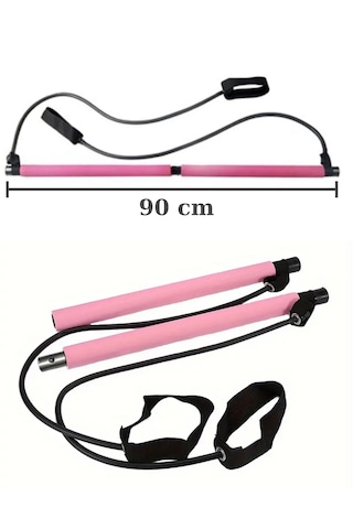 Squat Pilates Jimnastik Egzersiz Çubuğu Portable Studio Squat Bar