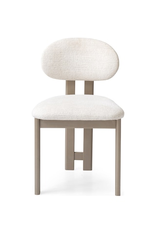 Milano Ahşap Sandalye Kum Beji