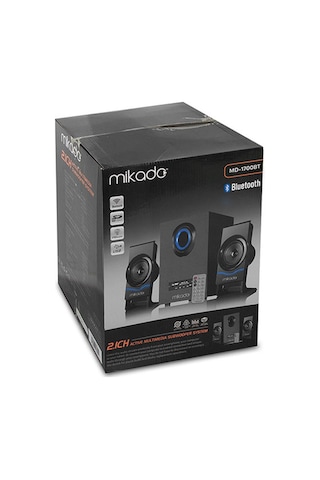 Mikado MD-1700BT Usb SD Kart FM Bluetooth 2.1 Ses Sistemi