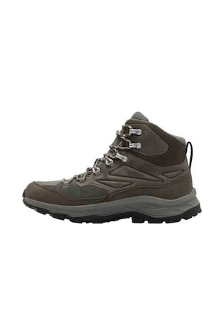 Jack Wolfskin 4064301 5719 Cyrox Texapore Mıd K Erkek Outdoor Bot Gri Siyah Gri - Siyah