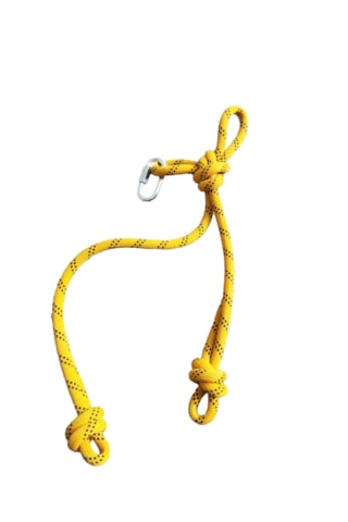 Göbek Bağı - Lanyard 11 Mm Maillon 7mm Galv. Sarı