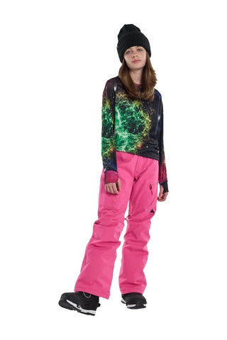 Burton Burton Elite 2l Cargo Kız Çocuk Pembe Snowboard Pantolonu Fuchsia Fusion