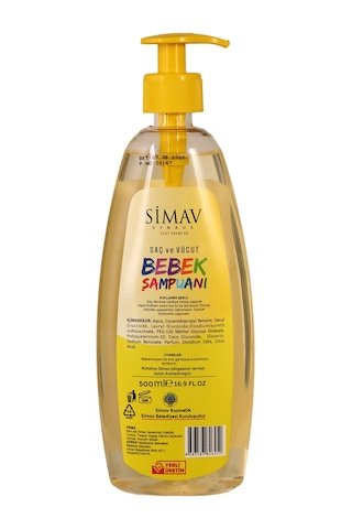 Simav Termal Sulu Bebek Saç Ve Vücut Şampuanı - 500 Ml