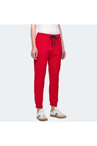 Slazenger VETERAN RBN Kadın Cepli Kırmızı Eşofman Altı
