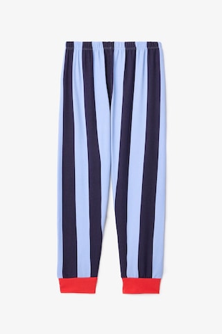 Penti Mavi Erkek Çocuk Abra Kadabra Çizgili Pijama Takımı