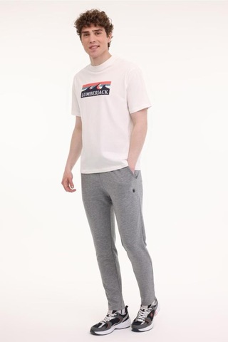 Lumberjack Ml Roger 11otd2-31 5fx 101940574 Erkek Tişört Ekru S-xxl Ekru