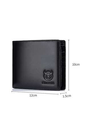 Createtech Flybuy Yumuşak Kırmızı Kart Hırsızlığa Karşı Erkek Deri Dana Cüzdanı - Bull Bit 05 Pi Kırmızı Kırmızı