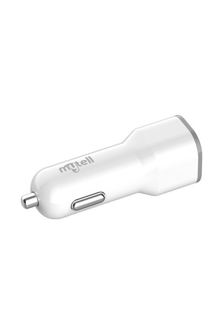 Mytell Çift Usb 2.1a Araç Şarj Başlığı - Beyaz