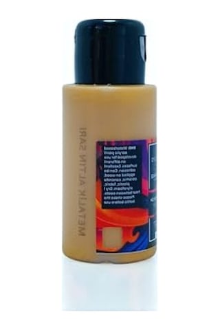 Metalik Altın Akrilik Multisurface Boya, 50 Ml 0,15 L