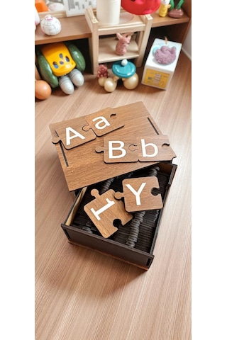 Ahşap Eğitici Puzzle Ahşap Puzzle