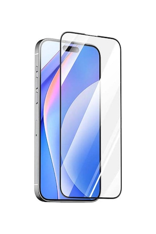 Apple iPhone 15 Uyumlu Recci Rsp-a01sd 3d Hd Full Transparan Temperli Cam Ekran Koruyucu