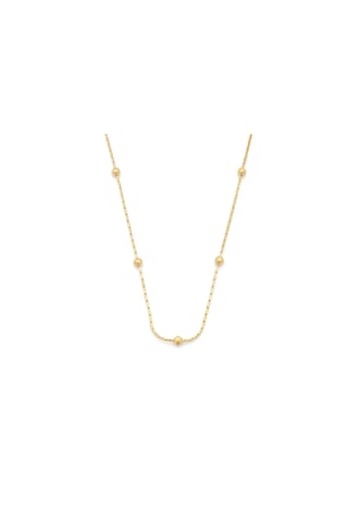 Çelik Zincir Altın Kaplama Dorikalı Model - Zn-516 Altın