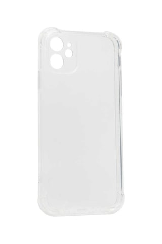 Apple Uyumlu iPhone 12 Kılıf Zore Kamera Korumalı Nitro Anti Shock Silikon Renksiz