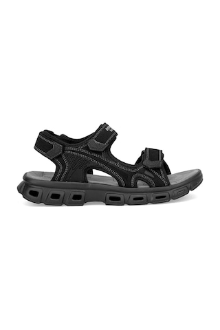 Dockers 101983817 5m 236810n 5fx Erkek Düz Sandalet Siyah Siyah