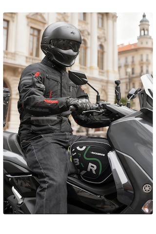 Rockbros 12lt Motosiklet Tünel, Depo Üstü Ve Kask Çantası Suya Dayanıklı Yağmur Kılıfı Hediye