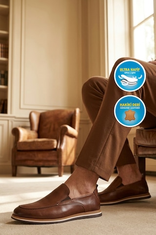 Ayakmod Premium 2554 M Taba Erkek Günlük Ayakkabı