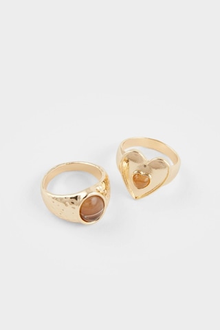 Defacto Kadın 4lü Gold Yüzük F6854axnskr1 Gold