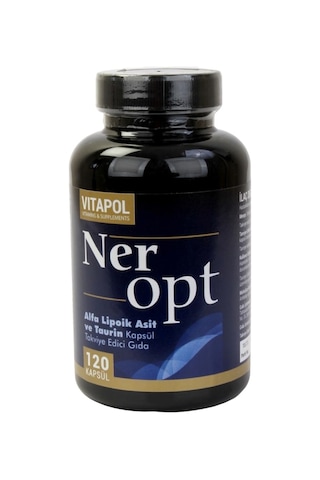 Vitapol Ner Opt Alfa Lipoik Asit Taurin 120 Kapsül