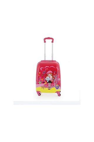 Mçs Group V307 Abs Çocuk Valiz-fuşya Nely Girl Fuşya