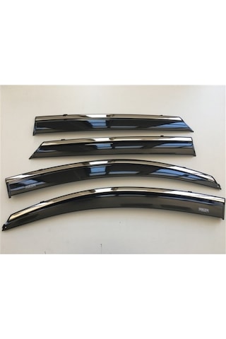 Fiat Egea  2016-2020 Kromlu Cam Rüzgarlığı 4'lü