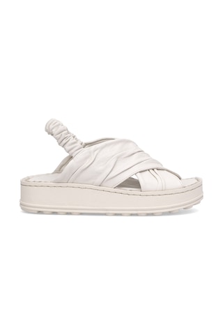 Mammamia D25ys-2585 Kadın Hakiki Deri Düz Sandalet Kemik Kemik