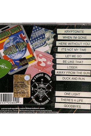 3 Doors - Down The Greatest Hits - Cd