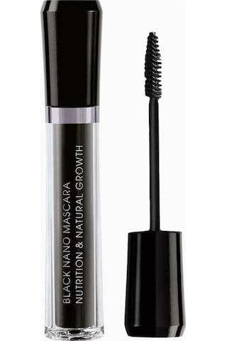 M2 Beauté Black Nano Maskara, Hacim Veren, Ipeksi Ve Belirgin Kirpikler Siyah