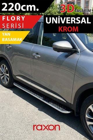 Flory Yan Basamak 220 Cm Universal Kaymaz Yüzey & Dayanıklı Tasarım