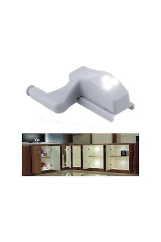 Dofolink Perde Mekanikli Dolap Led Dokunmatik Işık - Beyaz Işık, Pil İle Çalışır Pil Dahil Değil