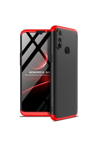 Realme 6I Kilif 3 Parçali Tam Korumali Gkk Sert Kapak 474108301