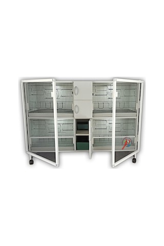 İstanbul Kafes Model 4Y-Oy Pvc Kuş Dolabı