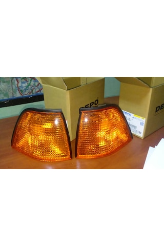 Bmw E36 Sedan Sinyal Takım Sağ Sol Sarı Depo 63138353277-288