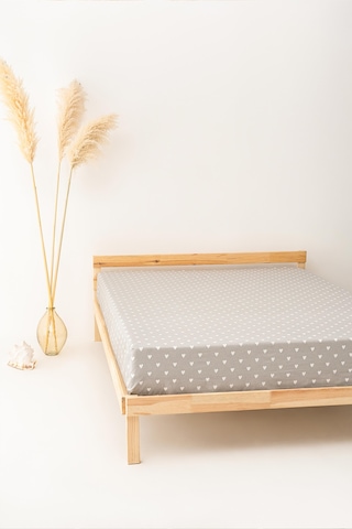 Soley Mix & Match Hearts %100 Pamuk Tek Kişilik Düz Çarşaf Renkli