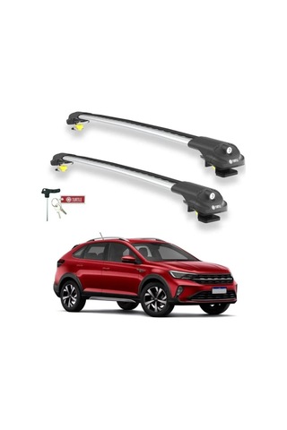 Turtle Volkswagen Nivus 2021-2025 Ara Atkı Air1 Gri