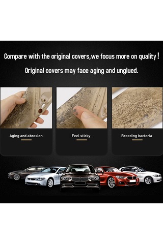 Shineyee Bmw 3 Seri 4 Seri F30 F35 2012-2016 İçin Karbon Desenli Sağ Taraflı Araba Kol Kapaklığı - Dayanıklı Karbon Fiber+abs Malzeme, Kol Koruması Ve Dekorasyon