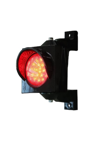 100 Mm Ledli Tekli Sinyal Verici, Trafik Lambası-2984 - 220 Vac