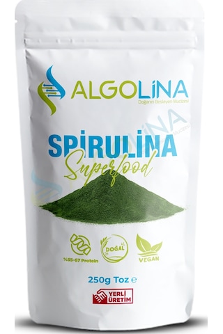 Algolina Spirulina Tozu 1 Kg "Türkiye'Nin Ilk I"
