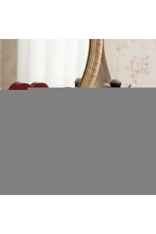Kişiye Özel Fotoğraflı Love Yazılı Sihirli Ayna - Led Işıklı Kalp Makyaj Aynası Ve Çerçeve Kırmızı
