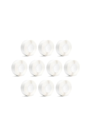 Dianziye Aibecy 10'lu Paket Isı Etiket Kağıdı 12x22mm 260 Yaprak/rulman Suya Ve Yağa Dayanıklı Ev Ofis Organizasyonu İçin Phomemo D30 Uyumlu