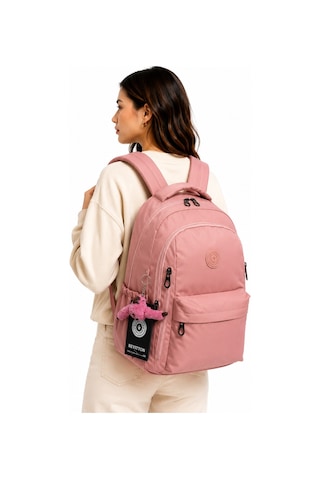 Okul Sırt Çantası Unisex Suya Dayanıklı Kumaş Okul Çantası Bvt2500 Pudra Pembe
