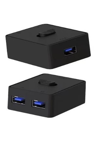 Usb 3.0 2 Port To Kvm Switch Çoklu Pc Kasa Çoklayıcı Hub Anahtar