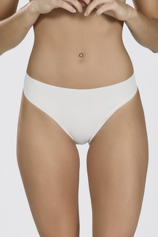 6 Adet Nbb Bayan İz Yapmayan Görünmez İzsiz Külot 1900 Ekru