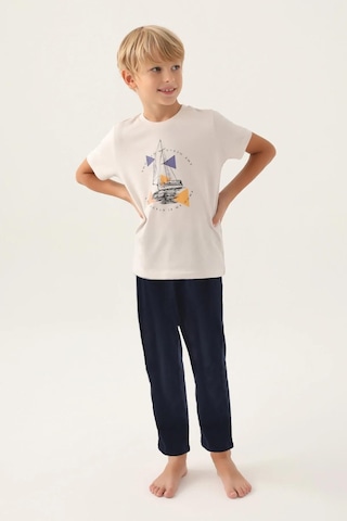 Arnetta 2991 Erkek Home Taş Çocuk Pijama Takımı 001