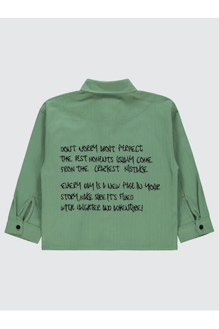 Civil Boys Erkek Çocuk Gömlek 6-9 Yaş Açık Haki Açık Haki