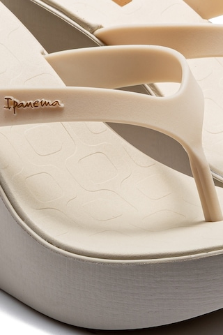 Ipanema High Fashion Fem Kadın Parmak Arası Terlik Bej 35/40 Bej